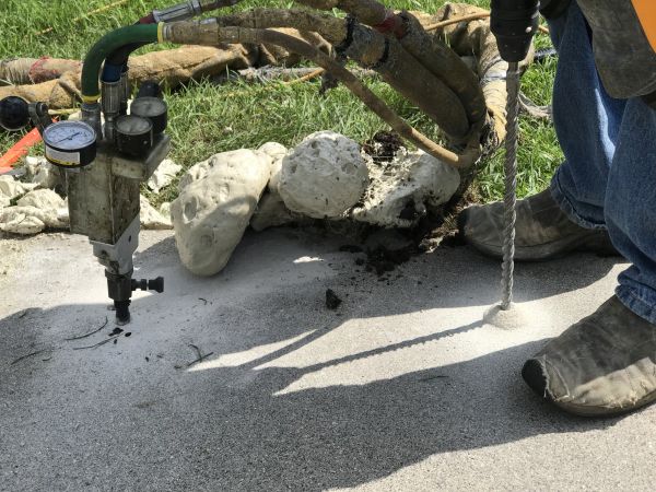 Concrete Pad Lifting in Madison
